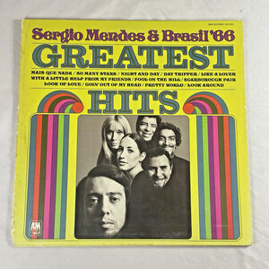 Sergio Mendes & Brasil '66 Greatest Hits Vtg Vinyl LP Album Bossa-Nova Jazz Funk